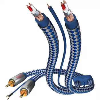 IN-AKUSTIK Premium II Phono RCA Interconnect Cable 1.5m Black