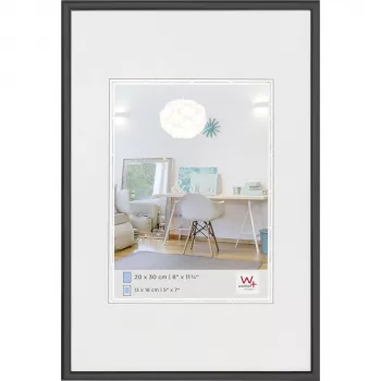 Cadre photo Walther New Lifestyle 3x 13x18 cm blanc KV030B