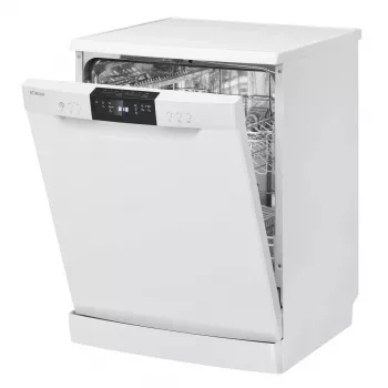 Lave-vaisselle pose libre Bomann GSP 7419 60 cm blanc 12 couverts classe énergétique E