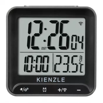 KIENZLE Réveil numérique Square noir