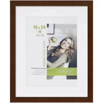 Cadre photo NIELSEN DESIGN Apollon wengé 24x30 cm bois 8988009