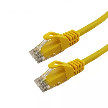 Câble patch Grafenthal Cat6 F/UTP CU LSZH 3,00 m jaune