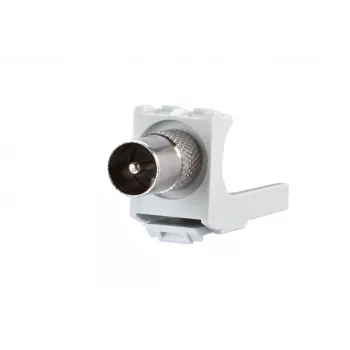 Module coaxial METZ CONNECT fiche IEC / embase F 130898-03-I