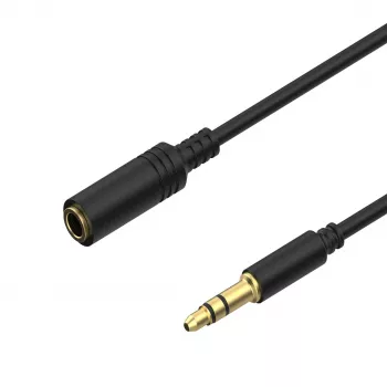 Câble jack audio ShiverPeaks mini flex