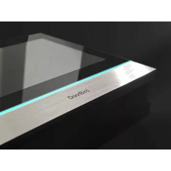 Station intérieure vidéo IP DoorBird A1104T acier inoxydable V4A noir