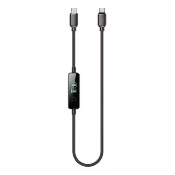 Câble 4smarts ScreenCord 240W USB-C vers USB-C 1,2 m noir