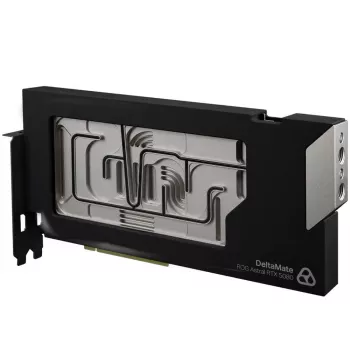 Water block GPU Thermal Grizzly DeltaMate 5080 Astral, ARGB, avec backplate - acrylique, noir