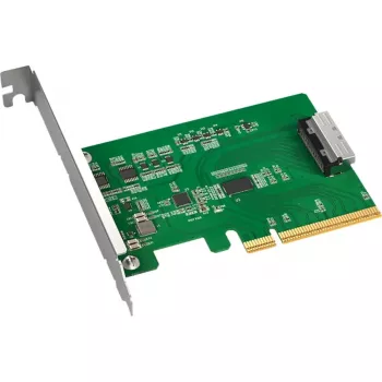 Adaptateur ICY DOCK EXLink MB409A5 MCIO 8i (SFF-TA-1016) vers PCIe 5.0 x8 avec Redriver