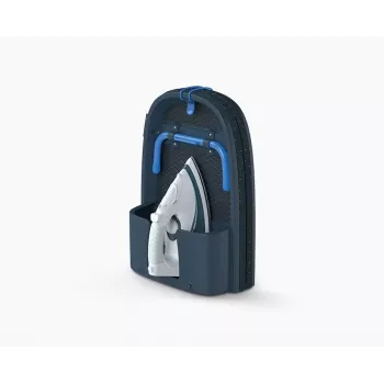Planche à repasser de table pliante Joseph Joseph Pocket Plus avec housse Advanced, bleu