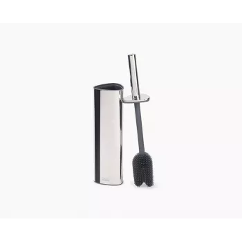 Brosse WC Joseph Joseph Flex 360 en acier inoxydable