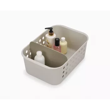 Panier de rangement pour salle de bain Joseph Joseph EasyStore Large Ecru