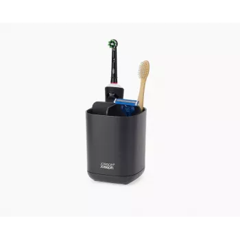 Porte-brosses à dents Joseph Joseph EasyStore noir mat