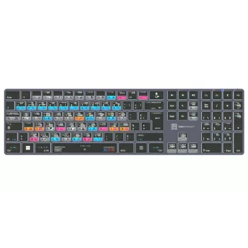 Clavier rétroéclairé Logickeyboard Adobe Graphic Designer Titan FR PC (AZERTY français)