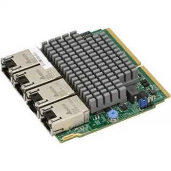 Supermicro AOC-MTG-I4TM-O Carte réseau SIOM Quad-Port 10GbE RJ-45