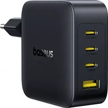 Chargeur rapide Baseus EnerFill FH11 GaN 140 W 3xUSB-C + 1xUSB-A noir