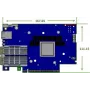 Nvidia BlueField-3 B3220L E-Series FHHL SuperNIC unité de traitement de données