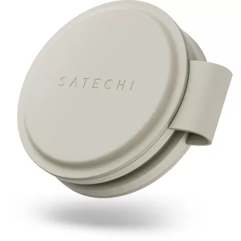Satechi OntheGo chargeur sans fil 2-en-1 avec Qi2, 15W, sable