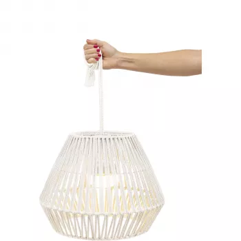 Lampe suspendue rechargeable NEWGARDEN Conta blanche