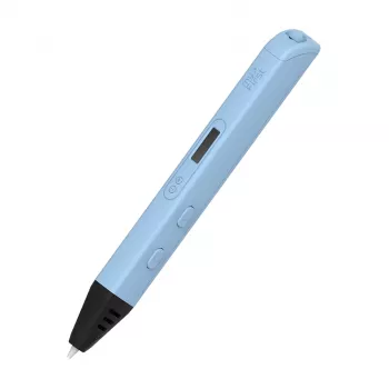 Stylo 3D myFirst 3D Pen Artist - avec 6 filaments PLA de couleur (bleu)