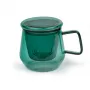 Théière Tea for One Livorno 350 ml verre vert Bredemeijer 165042