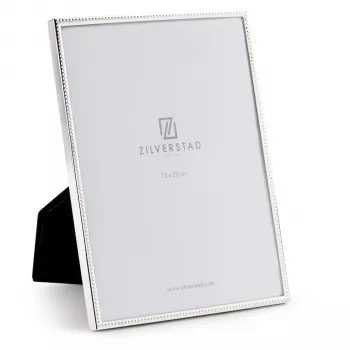 Zilverstad Sweet Memory cadre photo métal brillant bord perle 15x20 argent 7154241