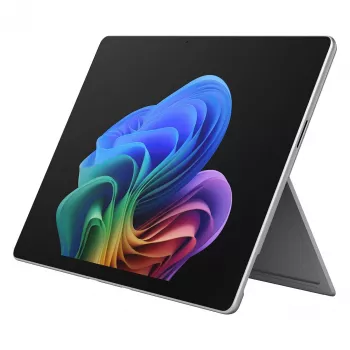 Tablette Microsoft Surface Pro 13 (12e édition) 13 inch, Snapdragon X2 Plus, 16 Go RAM, 256 Go SSD, Windows 11, platine