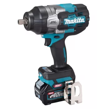 Makita TW003GM201 XGT 40V Max clé à chocs sans fil, couple de desserrage 1600 Nm, carré d'entraînement 3/4 pouce, avec 2x BL4040 batteries, chargeur et coffret