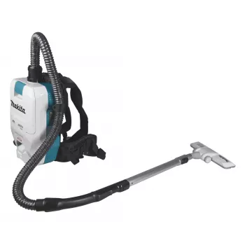 Makita VC008GZ09 40V XGT aspirateur dorsal sans fil - aspiration max. 180 mbar, sac à poussière 2,0 L, filtre HEPA, appareil seul