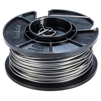 Makita 1915N0-0 fil de fer nu pour raccords d'armatures 1,6 mm x 30,0 m, 32 pièces