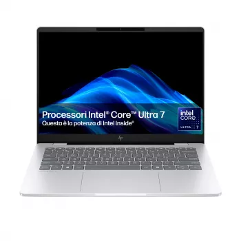 HP OmniBook 7 AI 14-fr0217nw - Ultra 7 255U | 14 pouces 2,8K OLED | 16 Go | 512 Go | Windows 11 Home | Glacier Silver