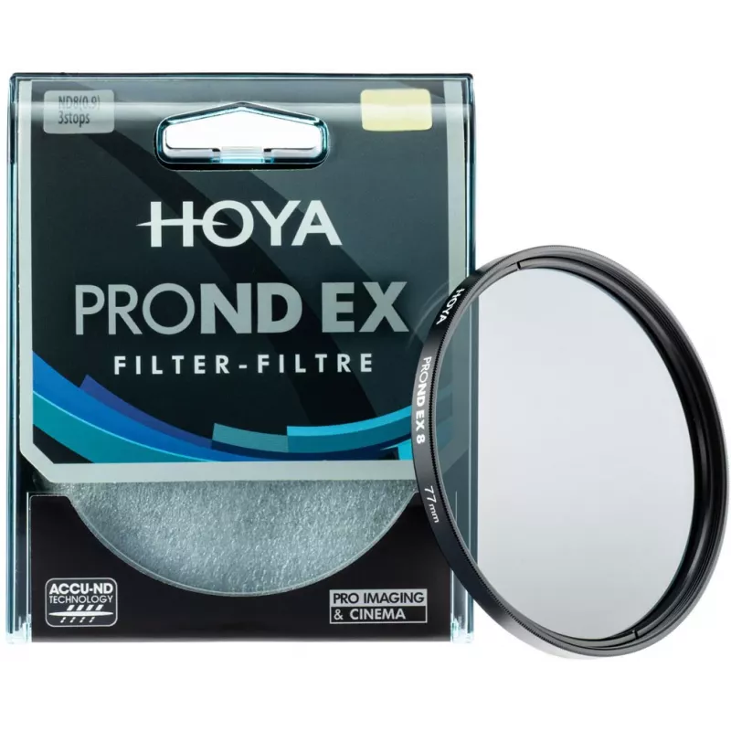 Filtre à densité neutre Hoya ProND EX 8 62 mm