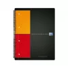 Carnet classeur ELBA Oxford Activebook A5 quadrillé noir 80 feuilles