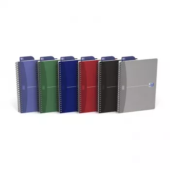 Carnet Oxford Office Essentials A5 ligné 96 pages couverture mate orange 90 g/m²