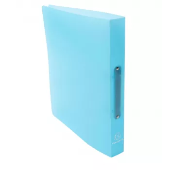 Classeur à anneaux Exacompta Chromaline Pastel 2 anneaux bleu pastel 4,0 cm A4