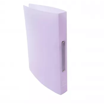 Classeur à anneaux Exacompta Chromaline Pastell 2 anneaux mauve 4,0 cm DIN A4
