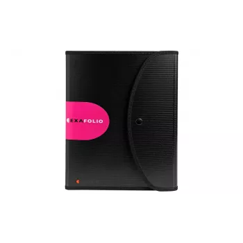 Pochette à documents Exacompta 55834E A4 polypropylène noir 255 mm 335 mm 1 pièce