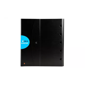 Classeur à anneaux Exacompta 56034E A4 noir dos 30 mm 2 anneaux 1 pièce
