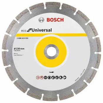 Disque à tronçonner diamant Bosch Eco for Universal 230 x 22,23 mm