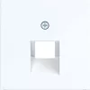 Plaque centrale kallysto.pur Ax/Cx Hager, blanc clair brillant, WAF1107WG