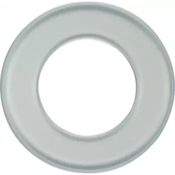 Cadre en verre 1 poste Hager WTD7180GT, transparent