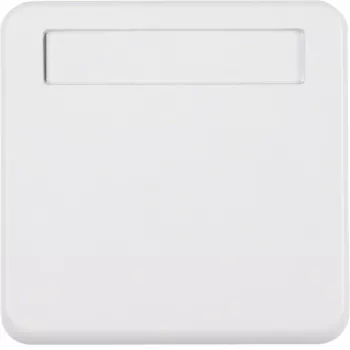 Bague intermédiaire Hager blanc polaire brillant WWA8300PW