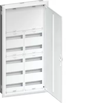 Coffret de distribution encastré Hager FWU72N 140 PLE IP30 1102x555x112mm acier blanc