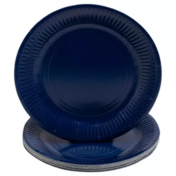 PROnappe 20 assiettes en carton Ø 23,0 cm