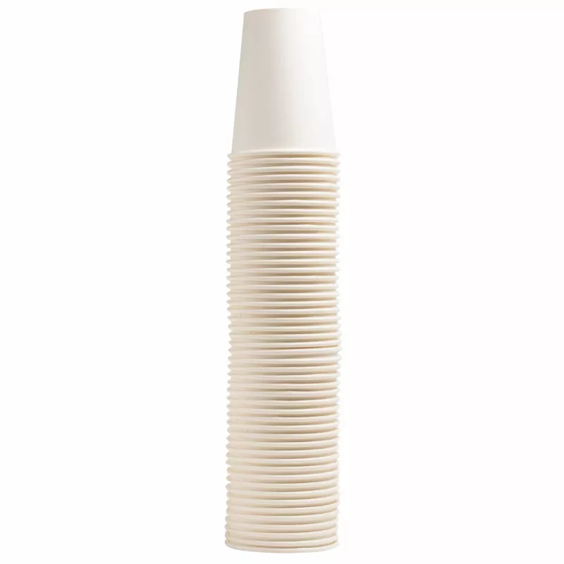 PROnappe 50 gobelets jetables pour café 200 ml