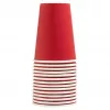 PROnappe 15 gobelets en carton 200 ml, rouge (89115I)