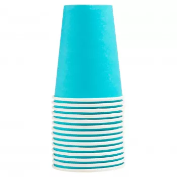 PROnappe 15 Gobelets à café jetables 200 ml