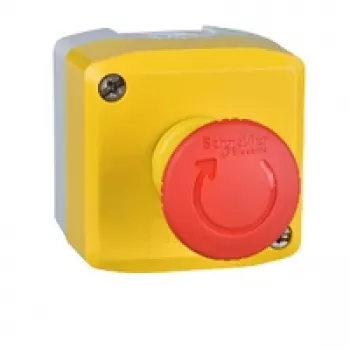 Schneider Electric Harmony XALK poste de commande complet avec bouton-poussoir à tête champignon rouge