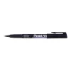 Marqueur permanent Pentel Green Label noir, pointe ronde 2,0 mm
