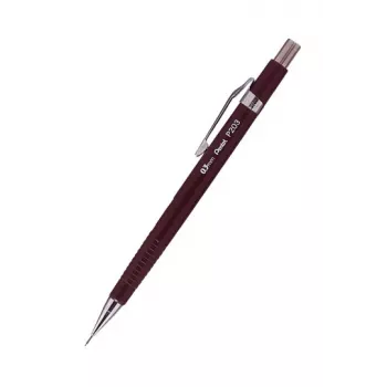 Porte-mine Pentel Sharp 200 0,3 mm HB brun argent