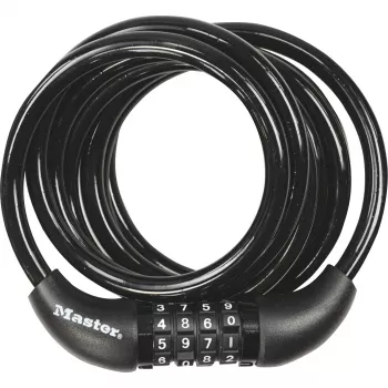 Master Lock antivol câble spiralé 180 cm 8221EURDPRO